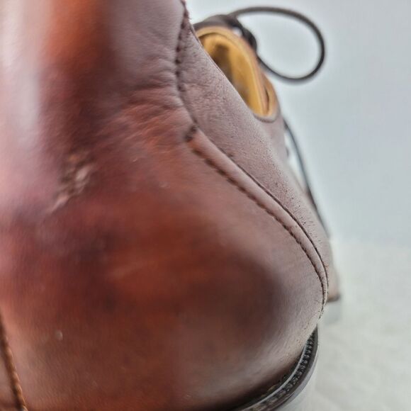 Cole Haan Hawthorne Plain Oxford Grand Men's Derby Shoes Size 11.5 British Tan - Picture 8 of 10